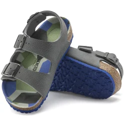 Outlet Birkenstock Milano Kids Desert Soil Camo Gray