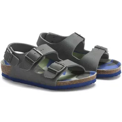 Outlet Birkenstock Milano Kids Desert Soil Camo Gray