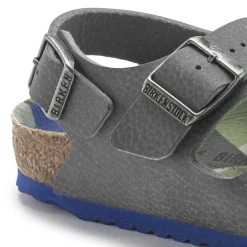 Outlet Birkenstock Milano Kids Desert Soil Camo Gray