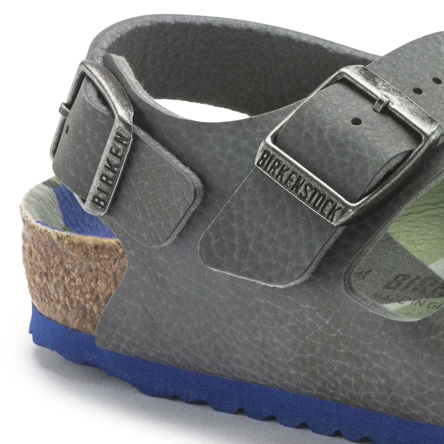 Outlet Birkenstock Milano Kids Desert Soil Camo Gray