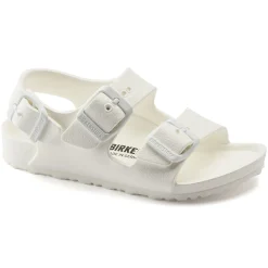 Shop Birkenstock Milano Kids White