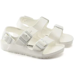 Shop Birkenstock Milano Kids White