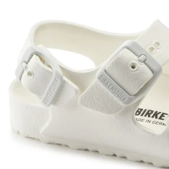 Shop Birkenstock Milano Kids White