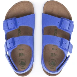Best Sale Birkenstock Milano Kids Vegan Ultra Blue