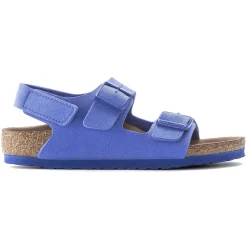 Best Sale Birkenstock Milano Kids Vegan Ultra Blue