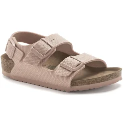 Discount Birkenstock Milano Kids Vegan Soft Pink