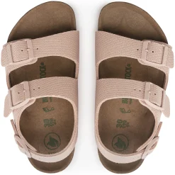 Discount Birkenstock Milano Kids Vegan Soft Pink