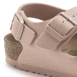 Discount Birkenstock Milano Kids Vegan Soft Pink
