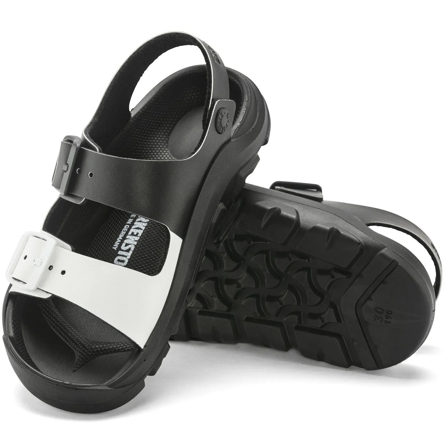 New Birkenstock Mogami Black/White