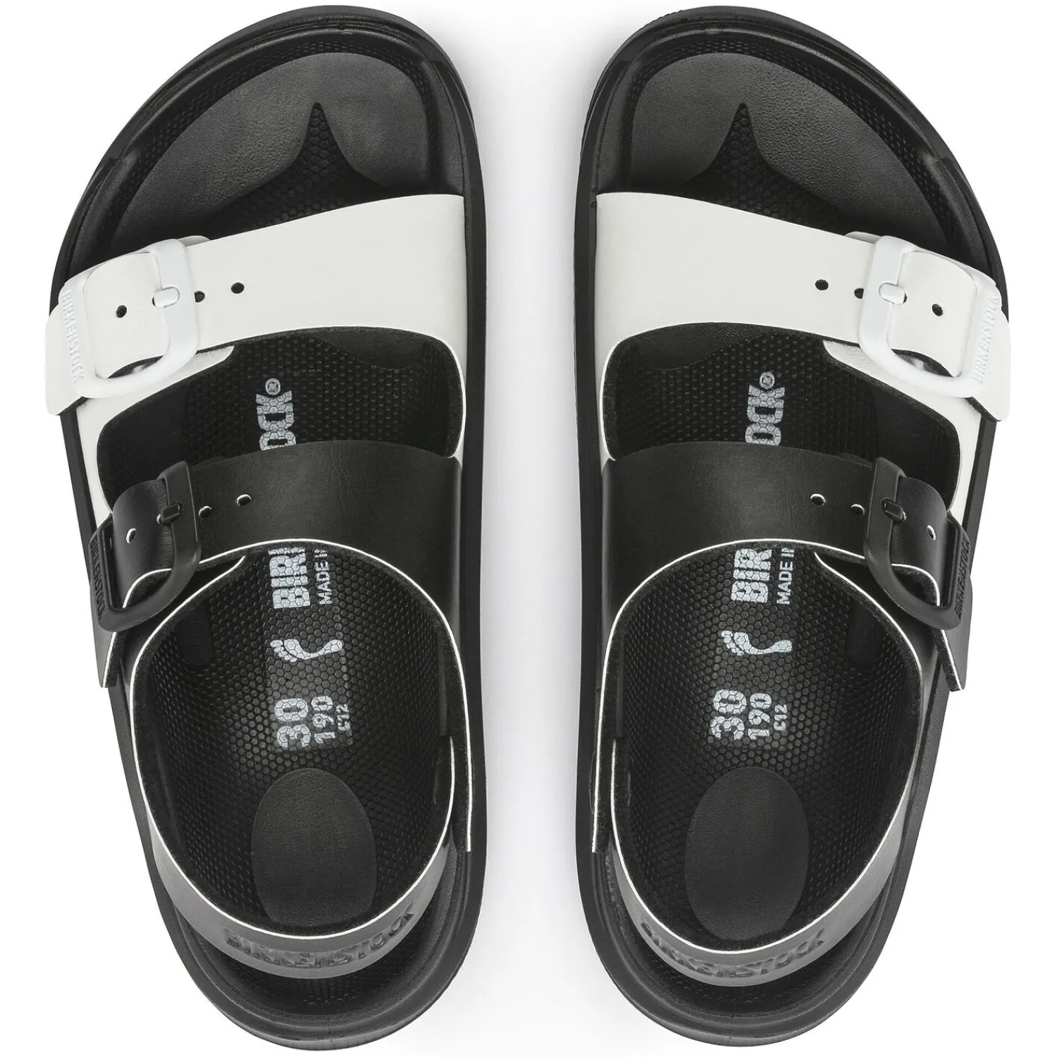 New Birkenstock Mogami Black/White