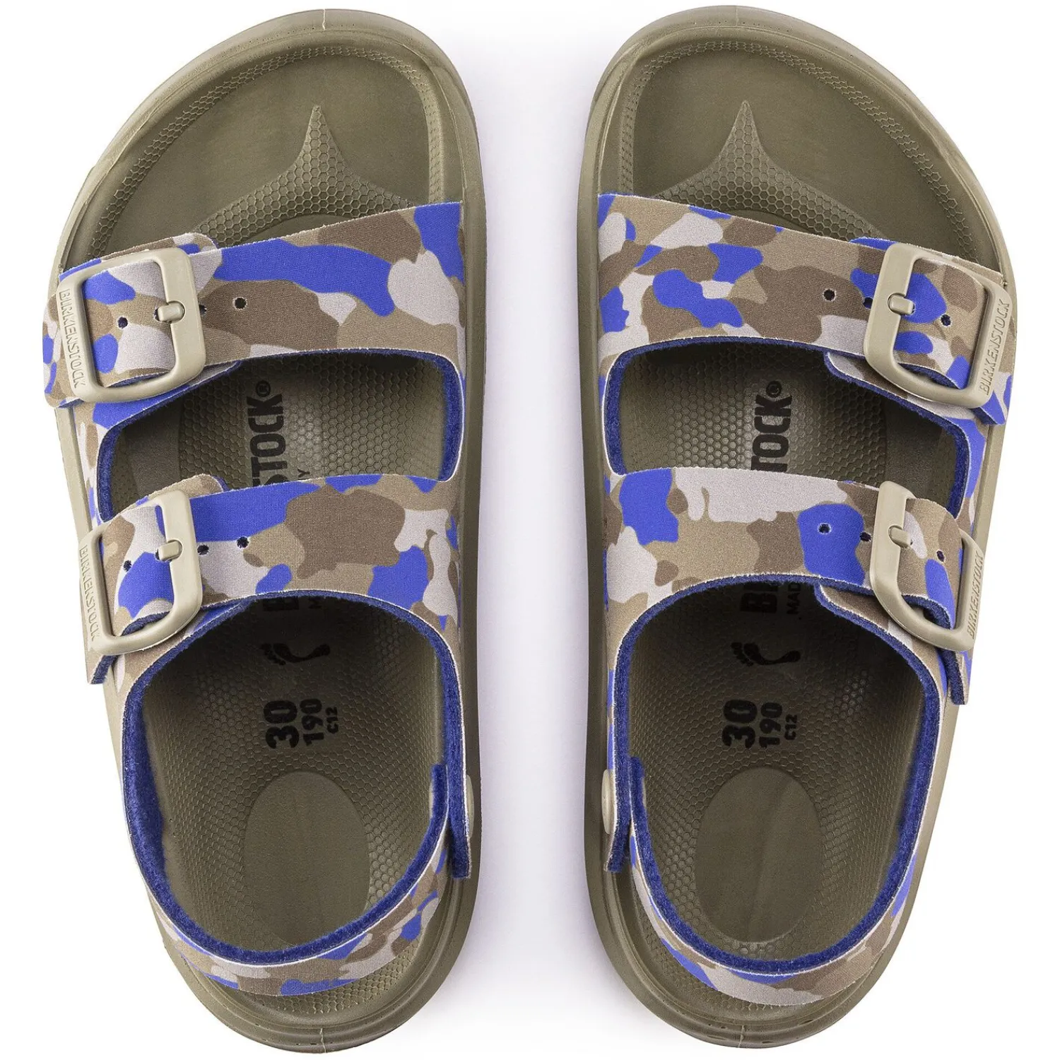 Clearance Birkenstock Mogami Kids Cork Camo Khaki