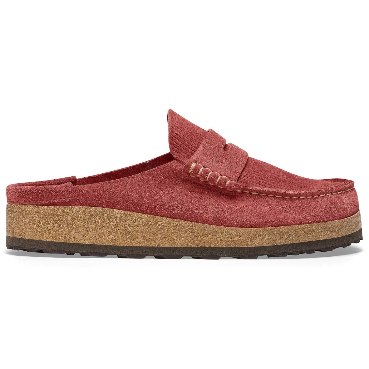 Cheap Birkenstock Naples Corduroy Sienna Red