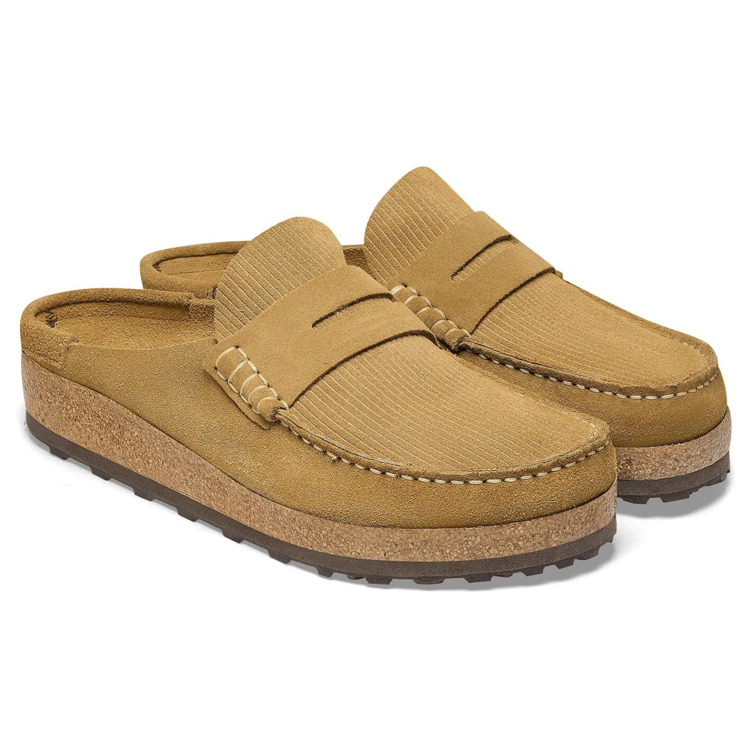 Best Birkenstock Naples Corduroy Cork Brown