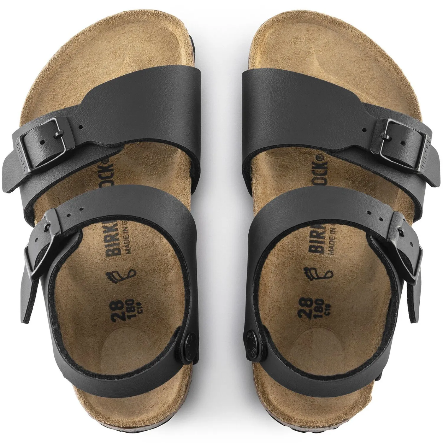 Discount Birkenstock New York Kids Black