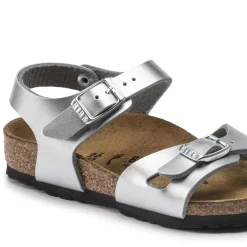 Flash Sale Birkenstock Rio Kids Electric Metallic Silver