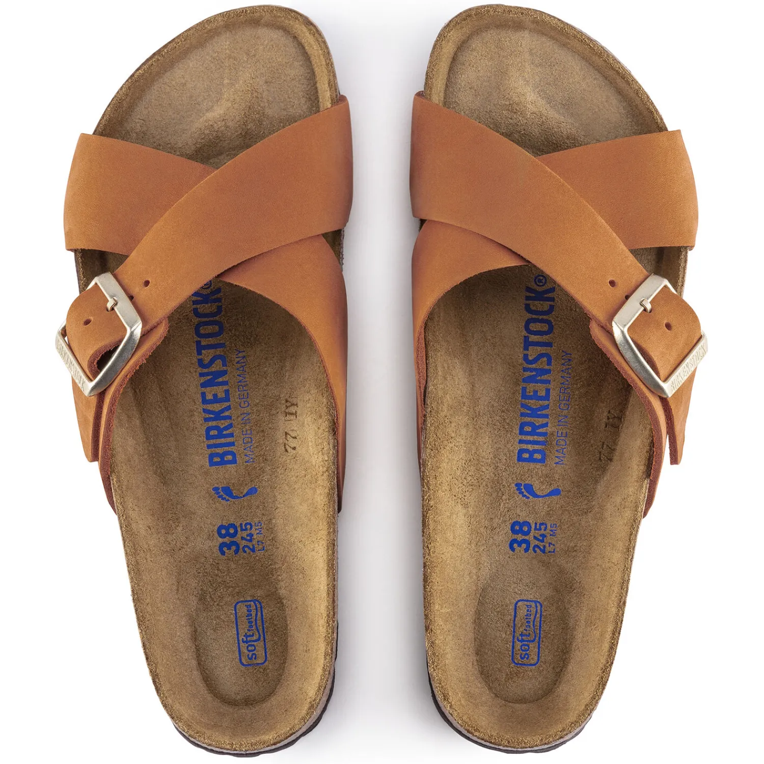 Sale Birkenstock Siena Lit De Pied Souple Pecan