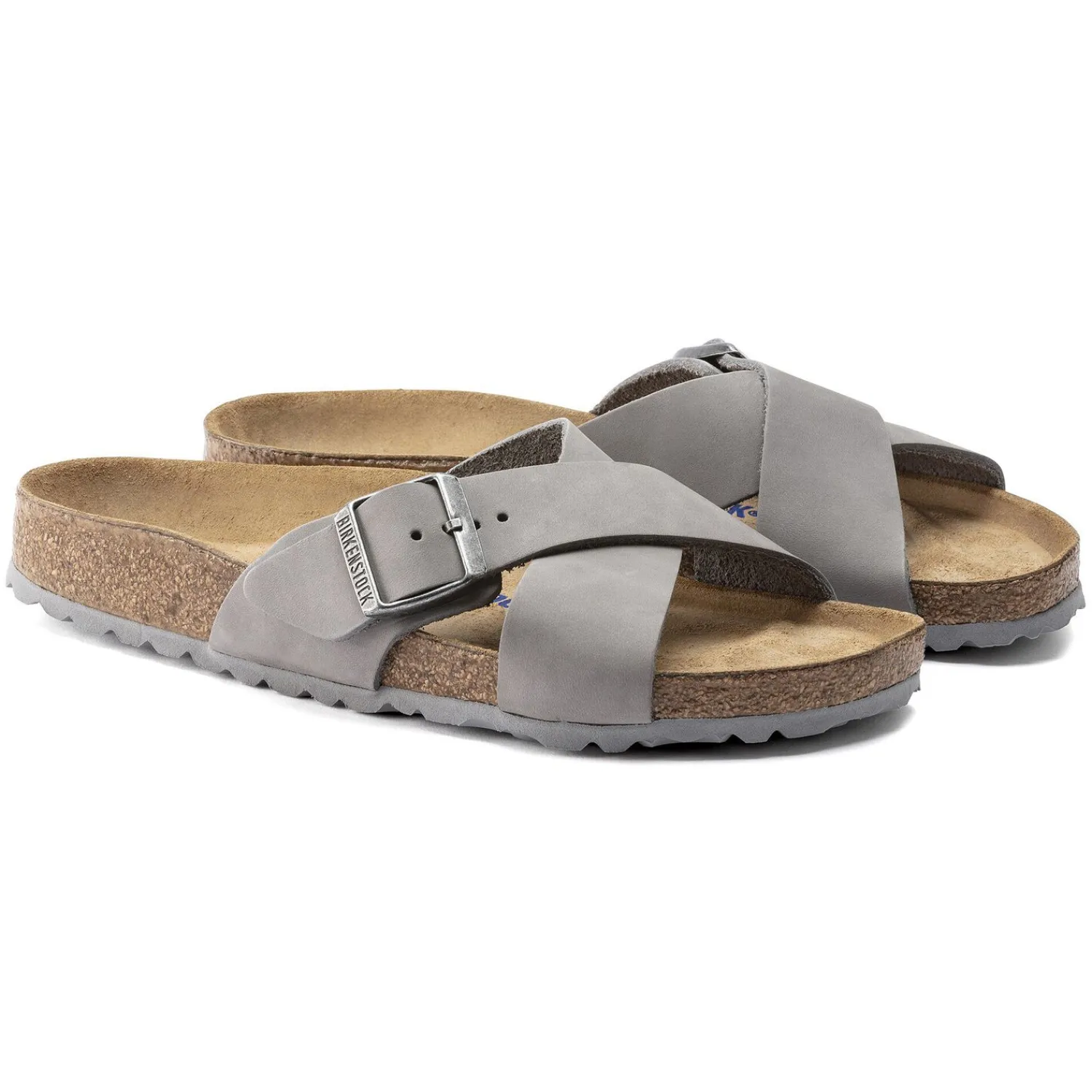 Hot Birkenstock Siena Lit De Pied Souple Dove Gray
