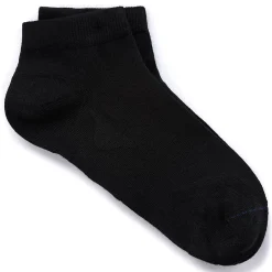 Discount Birkenstock Socquettes Sport En Coton Bio (X2) Black