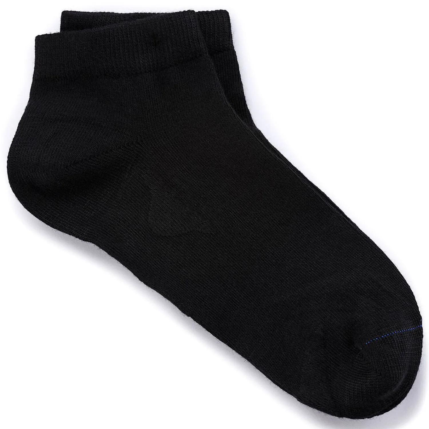 Discount Birkenstock Socquettes Sport En Coton Bio (X2) Black