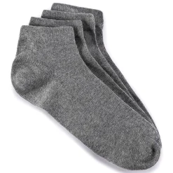 Flash Sale Birkenstock Socquettes Sport En Coton Bio (X2) Gray Melange