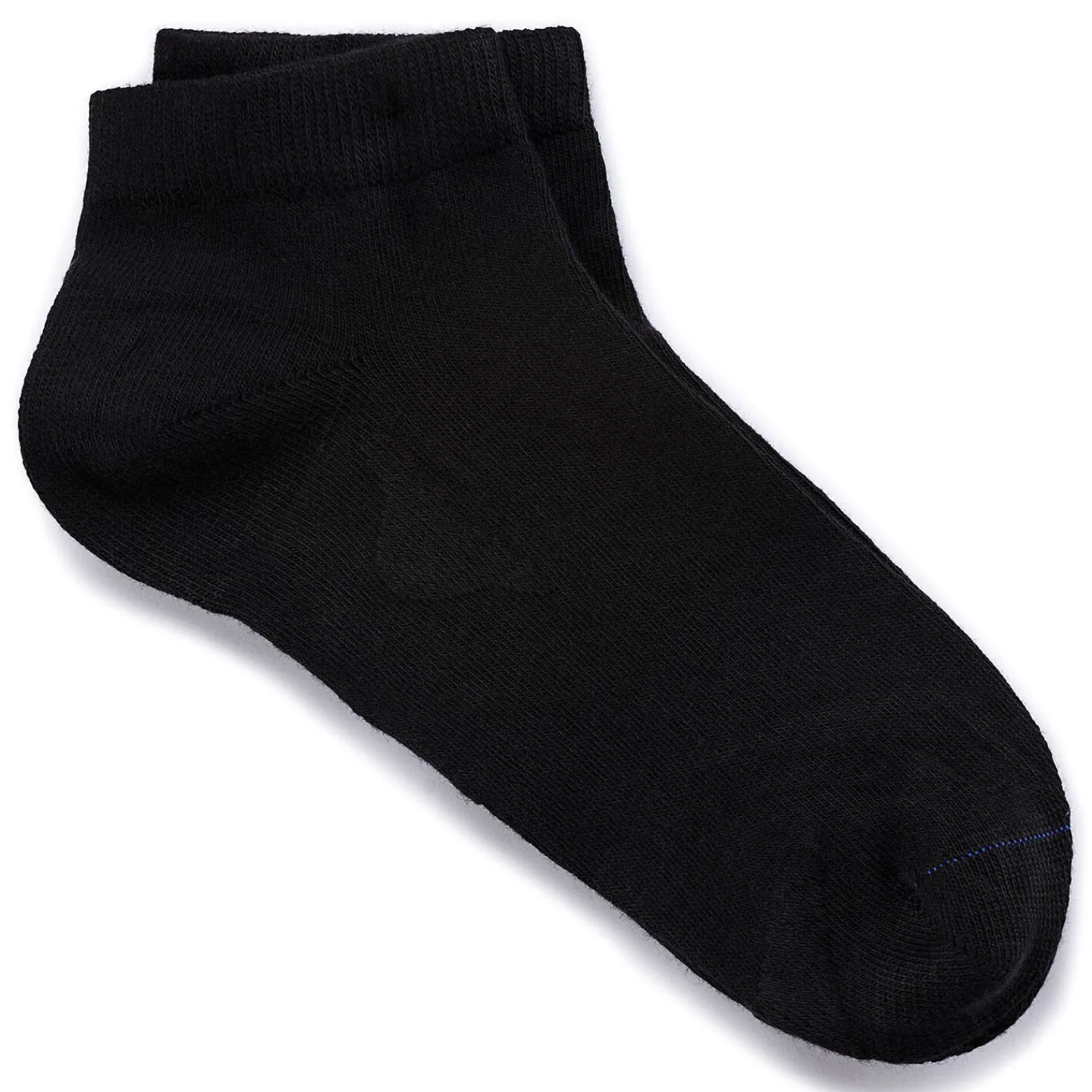 Outlet Birkenstock Socquettes Sport En Coton Bio (X2) Black