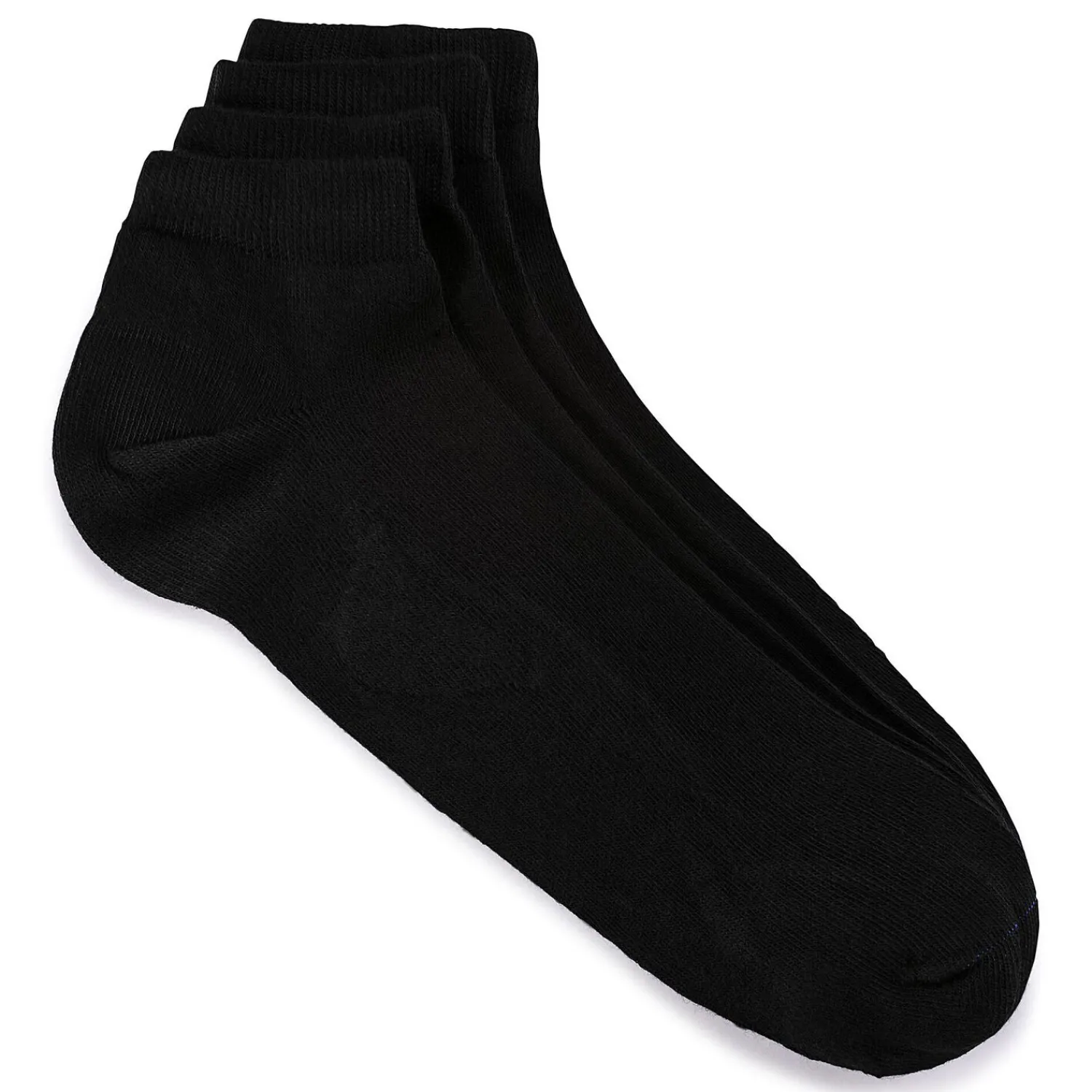 Outlet Birkenstock Socquettes Sport En Coton Bio (X2) Black
