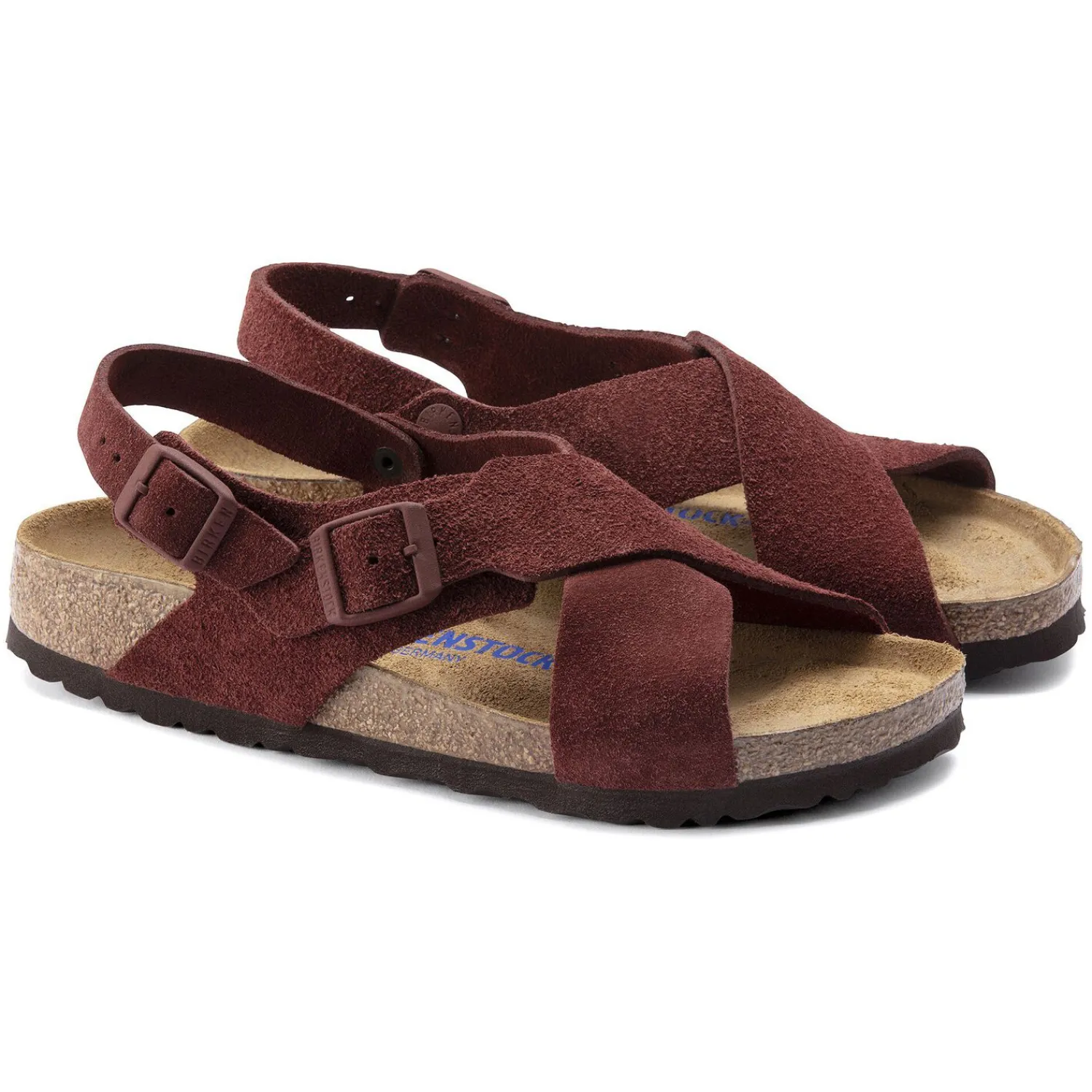Online Birkenstock Tulum Lit De Pied Souple Chocolate