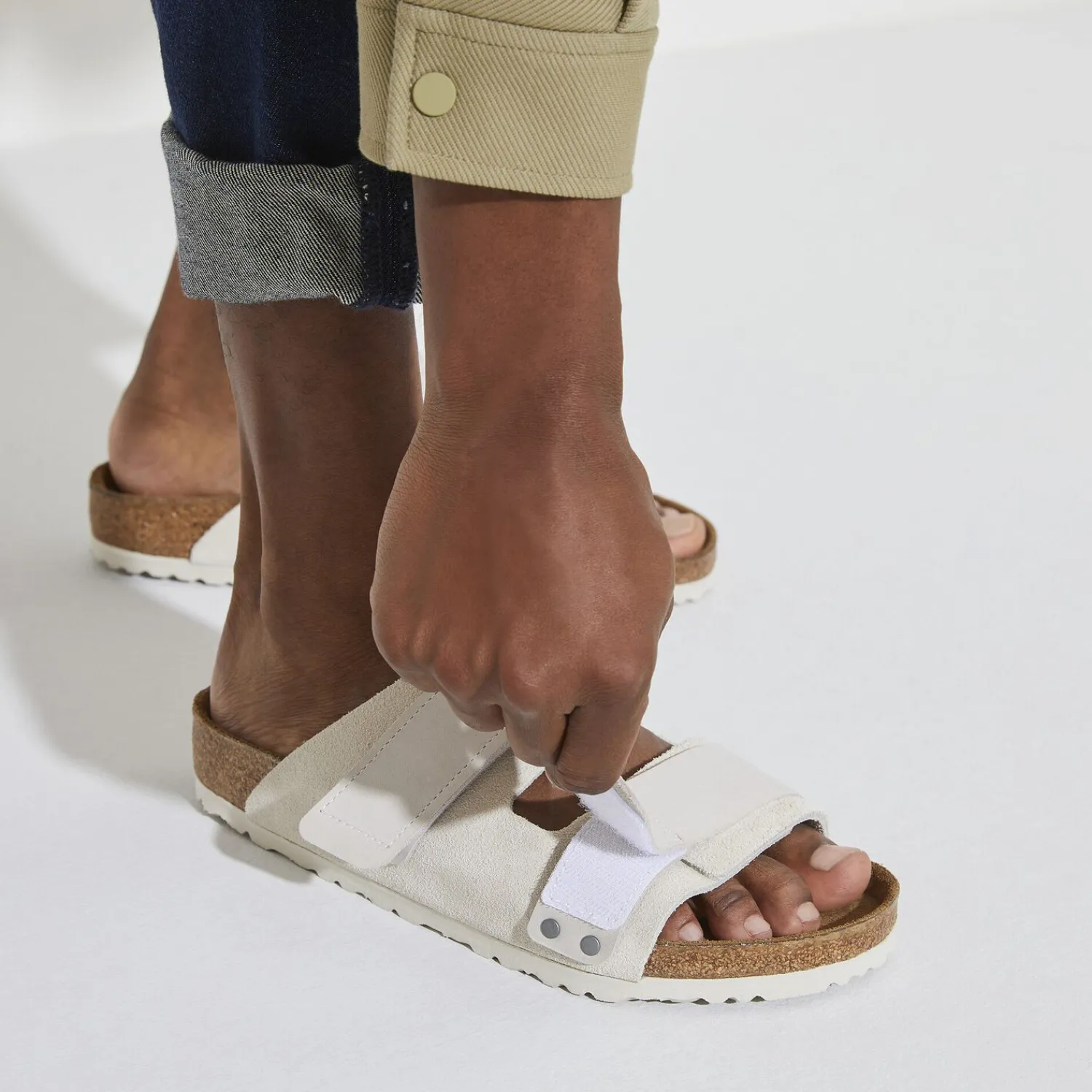 Best Sale Birkenstock Uji Antique White