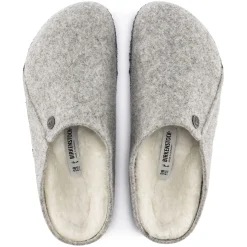 Cheap Birkenstock Zermatt En Fourrure D'Agneau Light Grey