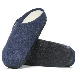 Store Birkenstock Zermatt En Fourrure D'Agneau Dark Blue