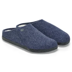 Store Birkenstock Zermatt En Fourrure D'Agneau Dark Blue
