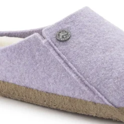 New Birkenstock Zermatt En Fourrure D'Agneau Purple Fog